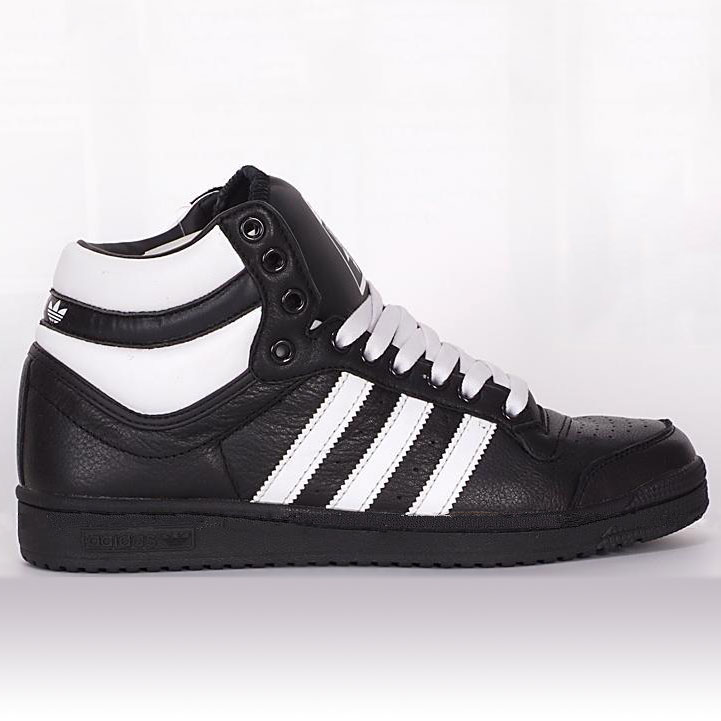 Adidas Top Ten Hi black Original. Genuine leather